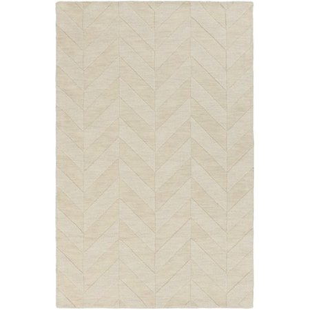 ARTISTIC WEAVERS Central Park Carrie Rectangle Handloomed Area Rug- Ivory - 6 x 9 ft. AWHP4028-69